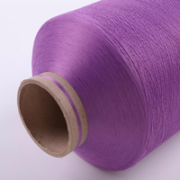 Hilo de Nailon de Alta Calidad y Elasticidad 140D 100% Nylon, Teñido con Solución, Hilo de Poliamida para Tejido