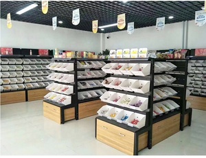 ไม้ลูกอมชั้นวางจอแสดงผลซูเปอร์มาร์เก็ตลูกอมบาร์ชั้นวางจอแสดงผลร้านขายของชำและขนมขบเคี้ยวชั้นวางจอแสดงผลยืนอาหาร - Product Image 4