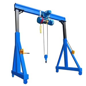 Electric Mobile <b>Gantry</b> <b>Crane</b> 2000 Kg Capacity Steel Powder Coated For Factory Warehouse Lifting - Product Image 1
