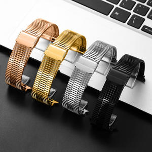 Compatible avec Watch 11 & Ultra 2, bracelet de montre en acier inoxydable avec fermoir à clipser, modèle Aixian <span class=keywords><strong>Nu</strong></span> PG-Arsenal, trois perles - Product Image 4