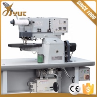 Machine automatique de pliage des bords en cuir par collage à chaud YT-701A-B pour usine de fabrication, usine de chaussures
