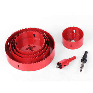 Jeu de scies cloches bimétalliques M42 Cobalt <span class=keywords><strong>Starcraft</strong></span> avec adaptateur, garantie <span class=keywords><strong>3</strong></span> ans, pour contreplaqué, lames à pointe carbure, mandrin intégré - Product Image 5