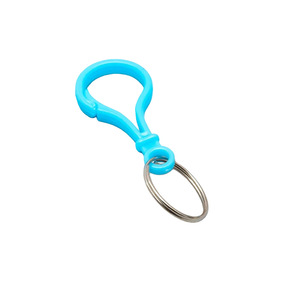 Plastic Lobster Keychain 25mm Aperture Round Flexible DIY Keychain Accessories Bag Buckle <b>Hook</b> - Product Image 2