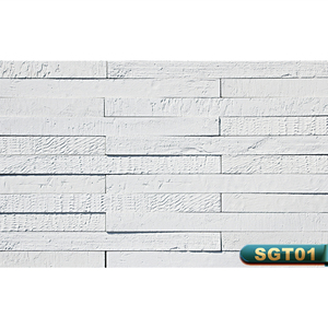 Revêtement mural extérieur en pierre artificielle noire BERICH SGT07, imitation <span class=keywords><strong>brique</strong></span> - Product Image 2