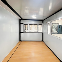 Premium Integrierte 20-Fuß Vorgefertigte Container-Villa, Vollständig Luxuriöser Innenraum, Mehrzimmer Modulares Haus Ausgestattet