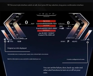 Painel de Instrumentos <span class=keywords><strong>Digital</strong></span> LCD de 12 Polegadas 4 Núcleos, Velocímetro de Combinação <span class=keywords><strong>Digital</strong></span>, Compatível com BMW Série 3 F30 F31 F34 F35 e F32 F33 F36 - Product Image 3