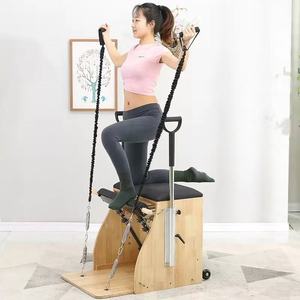 Equipo de Fitness para el Hogar, Máquina de Pilates Reformer, <span class=keywords><strong>Silla</strong></span> de Pilates Wunda, Combo Estable, <span class=keywords><strong>Silla</strong></span> de Pilates - Product Image 5