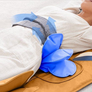 Colchoneta de Masaje Corporal Completo 2026 con Bolsas de Aire para Estiramiento, Colchón de Masaje de Compresión de Aire para Deportes Tailandeses, Negro - Product Image 2