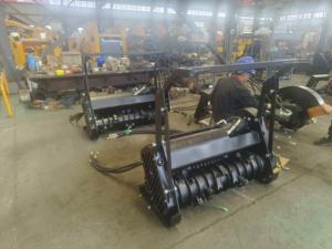 เครื่องบดไม้สำหรับรถตักล้อยางขนาด 42 60 72 นิ้ว สำหรับงานป่าไม้ เครื่องบดไม้สำหรับทำสวน กำลังขาย - Product Image 6