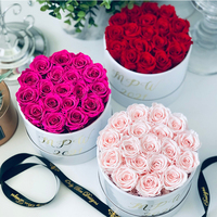 Boîtes Cadeaux Rondes en Papier Écologique pour Présentations Haut de Gamme – Boîte Florale Cylindrique Rigide de Luxe