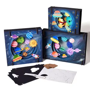 Pack de matériel de dessin 3d fait à la main pour enfants, peinture artistique, créative, graffiti, maternelle, diy, bricolage