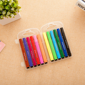 Ensemble de stylos marqueurs à eau triangulaires personnalisés, lavables, non toxiques, pour l'art des étudiants, 12, 24, 36, 48 couleurs - Product Image 2