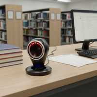 YOKOSCAN MP6500IR Scanner de codes-barres 2D de bureau mains libres, capteur CMOS, USB Plug-and-Play, garantie 1 an, pour TPV et gestion des stocks
