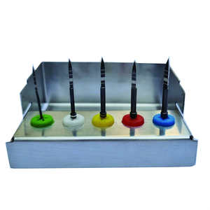 Venta caliente superior Artículo Rootcare Implantes dentales Lance Pilot Drill 1,2.0,2.5,2.8,3. Instrumentos de cirugía de implantes recubiertos de plasma negro de 2mm - Product Image 1