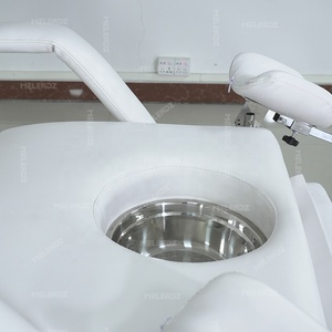Silla de ginecología, Hospital para examen de silla eléctrica, soporte para piernas, sillas de examen <span class=keywords><strong>Gyno</strong></span>, mesa de examen médico - Product Image 5