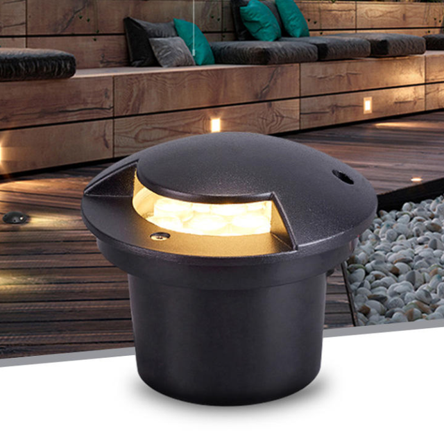 IP67 3W 12V 24V 110V 220V Underground Pathway Driveway One Two Three Four Side Led Recessed Inground Light LED Pavement Lighting