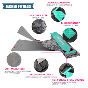 Nuevos Agarres <span class=keywords><strong>de</strong></span> Silicona Antideslizantes Zechen Fitness para Crossfit, sin <span class=keywords><strong>Tiza</strong></span>, para Hombres y Mujeres - Product Image 3