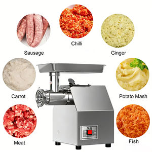 OEM 绞肉机 商用绞肉机 多功能大功率不锈钢电动绞肉机 - Product Image 1