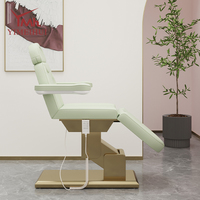 Meubles de salon de luxe, lit de massage électrique à 3 moteurs, table de beauté, chaise pour spa, hôtel, salle de sport