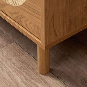 Ajunion cửa trượt <span class=keywords><strong>TV</strong></span> tủ phòng khách giải trí trung tâm <span class=keywords><strong>TV</strong></span> đơn vị MDF khung mây trang trí nội thất <span class=keywords><strong>TV</strong></span> đứng với cong tấm - Product Image 6