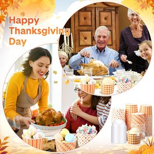 Logo imprimé personnalisable Bol à crème glacée biodégradable Emballage de crème glacée jetable Gobelets en papier ordinaire avec couvercle - Product Image 4