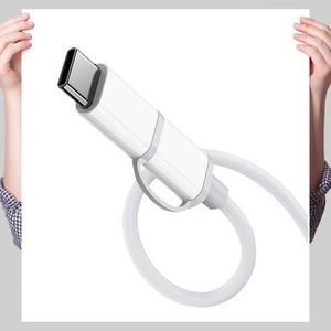 Cable <span class=keywords><strong>Micro</strong></span> <span class=keywords><strong>USB</strong></span> tipo C 2 en 1, cargador de teléfono de carga rápida, datos para Xiaomi, <span class=keywords><strong>Huawei</strong></span>, Samsung, <span class=keywords><strong>USB</strong></span> C, cable <span class=keywords><strong>Micro</strong></span> <span class=keywords><strong>USB</strong></span> - Product Image 3
