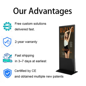 Pantallas de Señalización Digital LCD HD de 32 y 65 Pulgadas, Reproductor de Publicidad Interior, Kiosco con Pantalla Táctil para Ascensores, Aeropuertos, Tiendas y Comercios - Product Image 3