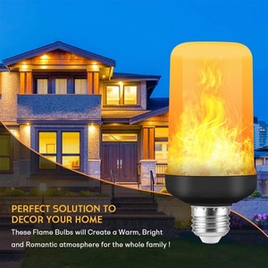 หลอดไฟเปลวไฟ LED B22 E26 E27 5W จำลองไฟเอฟเฟกต์สำหรับตกแต่งบาร์ KTV บ้าน - Product Image 3