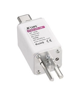 Fusible de protection pour stockage d'énergie 1000Vdc 1500Vdc 100A-350A, fusible céramique en cuivre, capacité de coupure 50kA pour la protection des batteries - Product Image 5