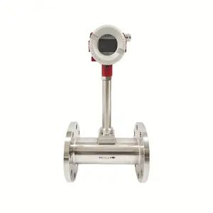 Melhor Qualidade DN250 Farmacêutica Split Vapor Gás Flow Meter Vortex Compress Air Flowmeter