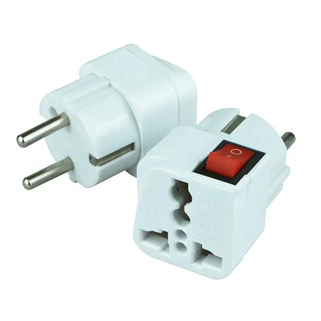 Multifunktion aler EU-Konvertierungs-Reise adapter mit schaltbarem Universal-Reise adapter