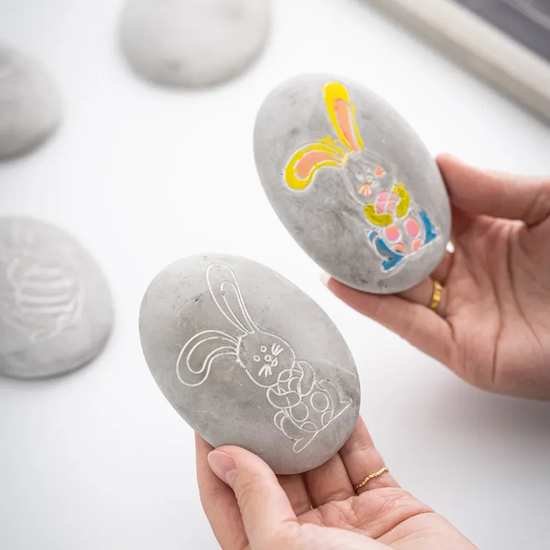Fabriek Directe Pasen Cadeau Combinatie Diy Surprise Lucky Stone Kinderfeest Vakantie Cadeau Speelgoed