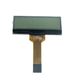 Fleksibel Touch Panel Layar LCD Backlit 13232 Resolusi Kaca Grafis Modul