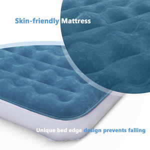 Matelas Gonflable Double Couche en PVC Pliable pour <span class=keywords><strong>Camping</strong></span>, Tapis de Couchage Gonflable, Lit Gonflable pour Enfant - Product Image 3