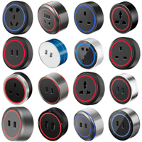 Gran oferta, sistema de pista de alimentación, enchufe eléctrico con enchufe USB tipo C para oficina en casa inteligente, pista de enchufe de alimentación móvil, enchufes de riel