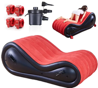 Canapé gonflable auto-gonflant en PVC floqué, pliable, avec style extérieur moderne et rafraîchissant, un incontournable pour la relaxation