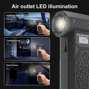 Souffleur d'air sans fil 138000 tr/min, ventilateur électrique à air comprimé, mini ventilateur turbo à jet puissant pour nettoyage intérieur - Product Image 4