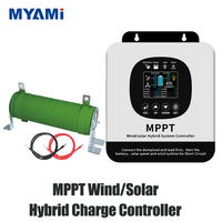 Contrôleur Complémentaire Éolien Solaire MYAMi MPPT 20A 35A Auto 12/24/36/48V pour Génération d'Énergie et Charge Intelligente Éolienne Solaire PV