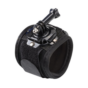 KAMPHO Bracelet rotatif à 360 degrés pour <span class=keywords><strong>Gopro</strong></span> <span class=keywords><strong>Hero</strong></span> 12 11 10 9 8 7 6 5 <span class=keywords><strong>4</strong></span> 3 2 Argent Blanc Max Session AKASO EKEN DJI Yi Apeman - Product Image 6