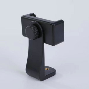 Adjustable <b>E</b>-<b>Clip</b> Phone Holder 55-85mm Width Desk Mount Rotating Support for Mobile Live Streaming - Product Image 2