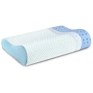 Cervical Memory Foam Ergonomic Contour Cooling Orthopedic Neck Support Pillow Side Back Stomach Sleeper Bed Pillow