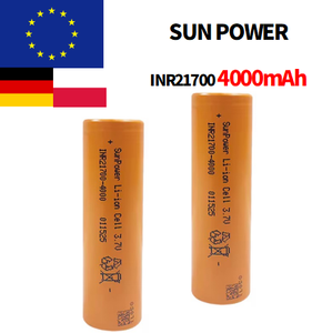Sunpower inr21700 4000mAh 40S điện di động 3.7V FPV pin <span class=keywords><strong>lithium</strong></span> ion có thể sạc lại hình trụ akku cho - Product Image 2