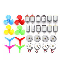 Kit de moteur CC à couple élevé 280/370/R300C pour l'éducation STEM et les projets d'art cinétique - Ensemble de moteurs multi-tension 3V-12V pour micro