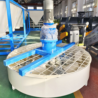 Agitateur-mélangeur à disques pour engrais, machine de broyage en acier inoxydable SUS304 pour ligne de production d'engrais organiques