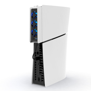 Ventilador de refrigeración Host para PS5 Slim Game Host, ventiladores ajustables de 3 velocidades, versión <span class=keywords><strong>Digital</strong></span>/disco - Product Image 2