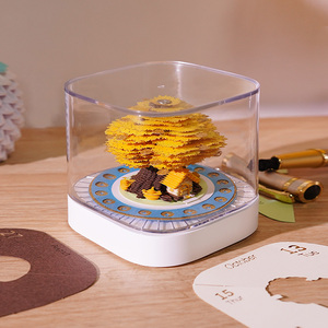 Пользовательские Новинки подарки 3d календарь 2026 3d блокнот заметки бумажный блок ежедневный календарь для офисной школы орнамент - Product Image 3