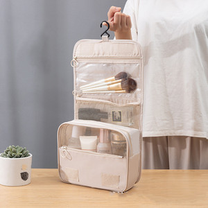 Recién llegado, colgador, bolsa de lavado para inodoro, bolsas de almacenamiento de belleza, estuche de maquillaje de viaje colgante para hombres y mujeres - Product Image 4