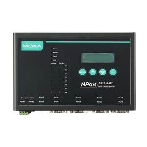 Moxa Serial Moxa <span class=keywords><strong>Nport</strong></span> <span class=keywords><strong>5150</strong></span> con RS 232 A convertidor Ethernet MOXA Agente oficial original - Product Image 3