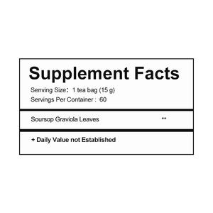 شاي أوراق القشطة الشائكة (الجرافيولا) - شاي عشبي طبيعي غني بمضادات الأكسدة وداعم للمناعة - متوفر بنظام OEM/ODM - Product Image 2