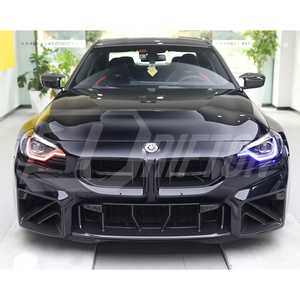 Pour BMW M2 G87 2023-2025 CSL Style Grille de pare-chocs avant en fibre de carbone - Product Image 2
